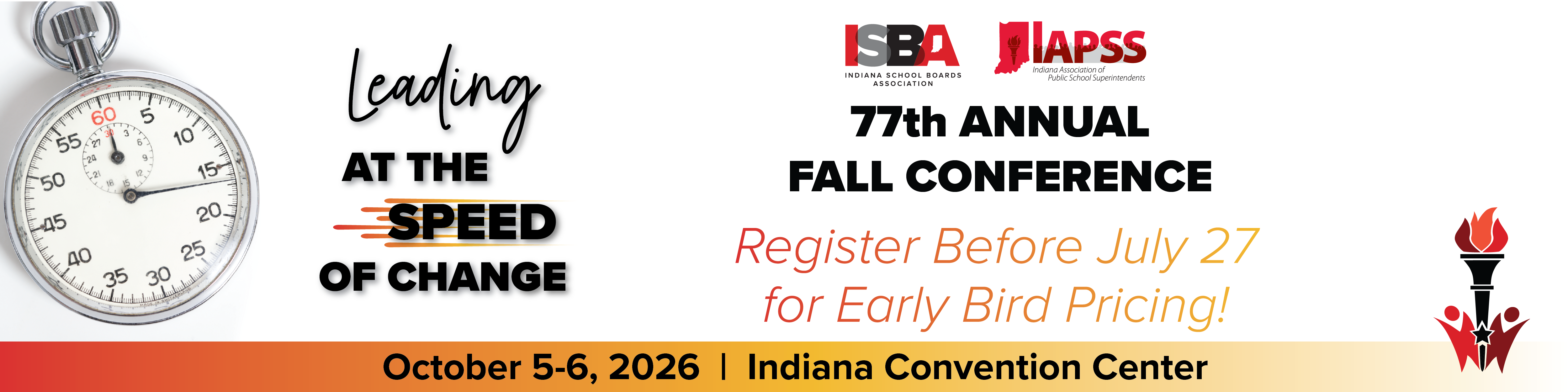 Register for the 77th Annual Fall Conference on October 5 and 6, 2026