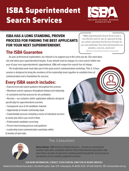 ISBA Superintendent Search Services Flyer (PDF)