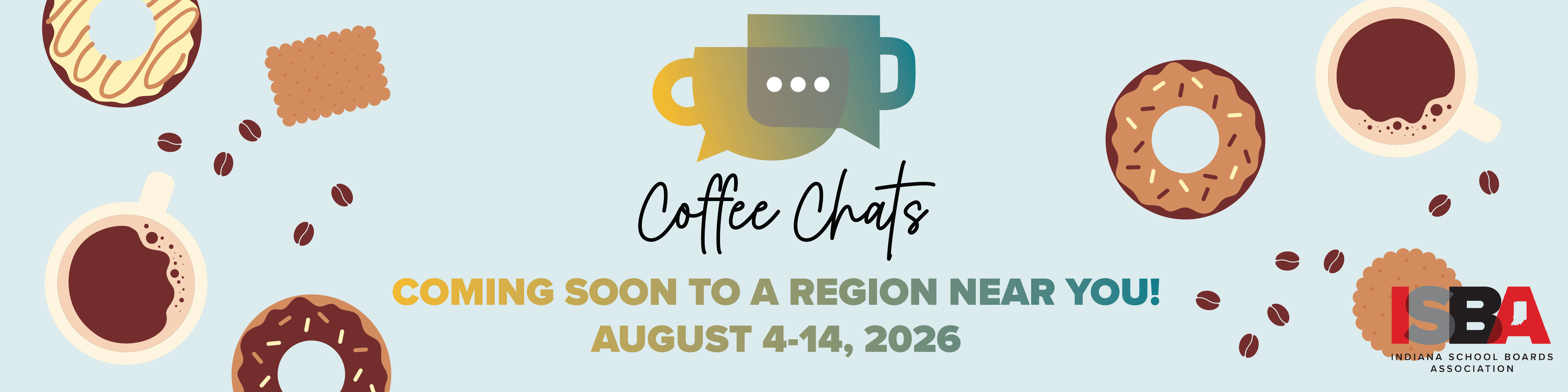 Regional Coffee Chats coming soon