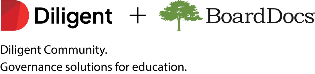 Diligent and BoardDocs partnership logo